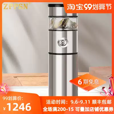 ZPPSN high grade tea water separation tea cup 316 stainless steel thermos cup for men and women car portable gift Cup