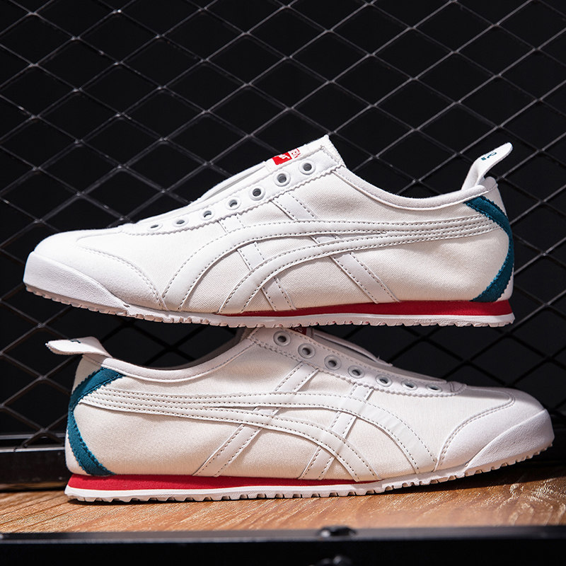 Couple canvas Agan Men's shoes One foot pedal No shoulder strap ghost Tsukizuka 100 hitch Breathable Tiger Suzuka Tiger Shoes Tiger Tide Women Shoes