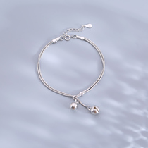 Shake-in-the-double bell Bell Bracelet Women Ins Light Extravagant and independent design Parisian student Jane Yoon Delicate Jewelry