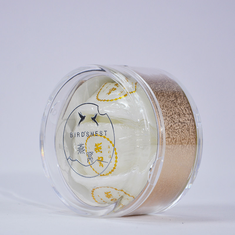 Птичье гнездо пакет 燕窝空盒子通用定制亚克力透明内盒滋补圆形红色100克装包装礼盒