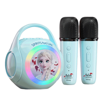 Childrens small microphone audio integrated microphone family ktv home wireless bluetooth speaker singing machine karaoke artifact