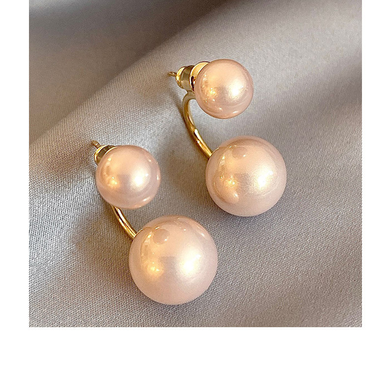 S925银针珍珠耳环女2025新款爆款气质耳钉小众设计感高级两戴耳饰详情11