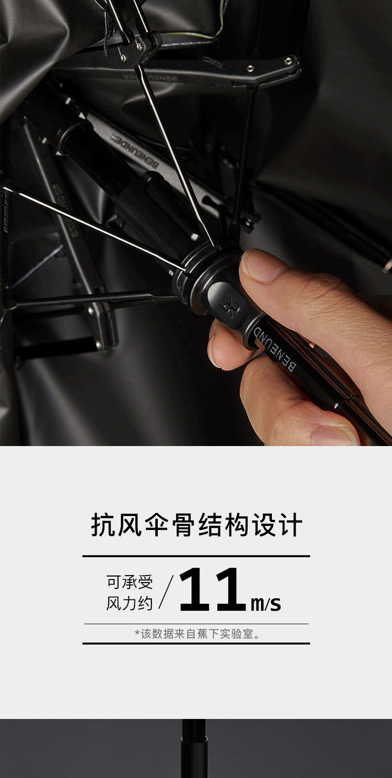 伞中宝马 蕉下 五折胶囊防晒伞 UPF50+ 图8