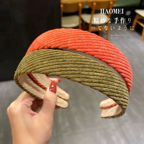 Ретро ободок, универсальные нескользящие шпильки для волос для выхода на улицу для умывания, французский стиль, 2020, новая коллекция, популярно в интернете