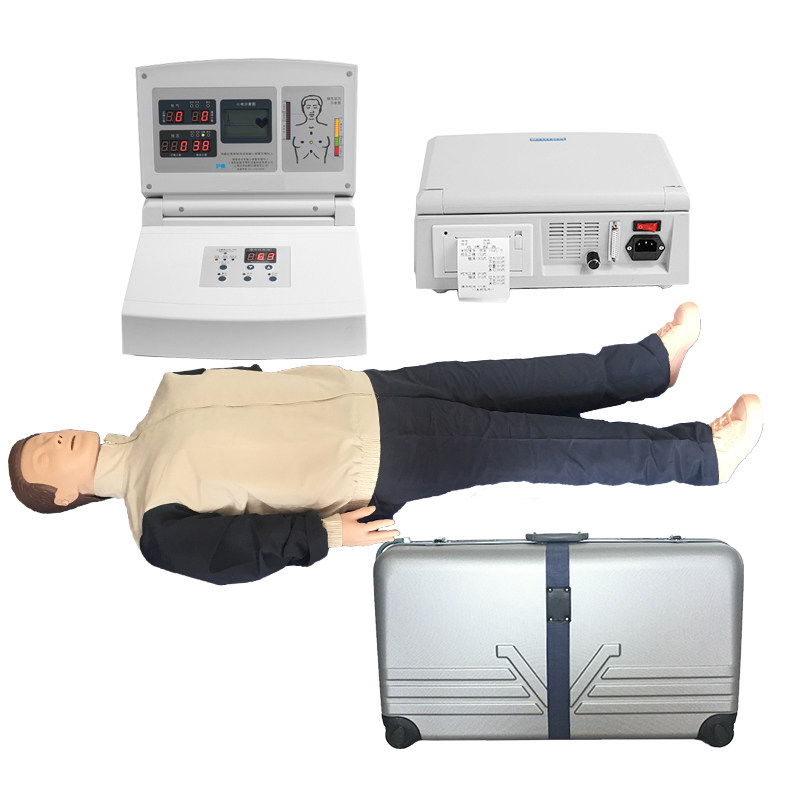 泰贵医学心肺复苏模拟人 CPR580液晶心电图显示模拟人 心肺复苏教学训练假人