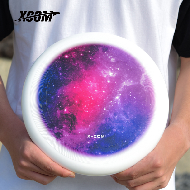 XCOM IKE Frisbee 175g Extreme sports color printing frisbee competition Professional rotation team building team frisbee