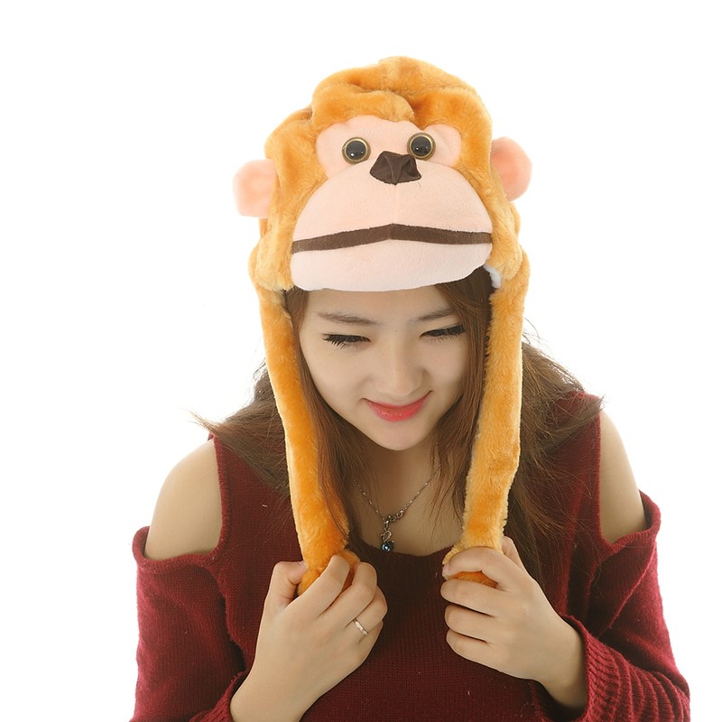 Children Unisex Unisex Cute Animal Eaveless Beanie Hat display picture 1