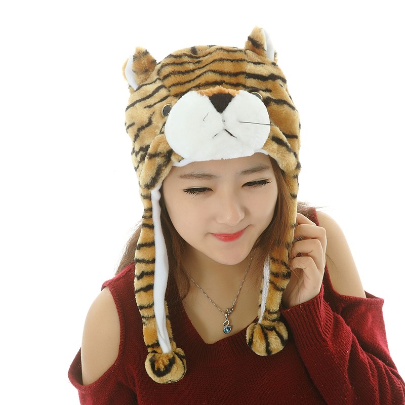 Children Unisex Unisex Cute Animal Eaveless Beanie Hat display picture 16