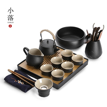 Small Fall Tea Set Qigfu Tea Cup Home Living Room Office Ceramic Tea Tea Pot Travel Modern Minima Tea Tray