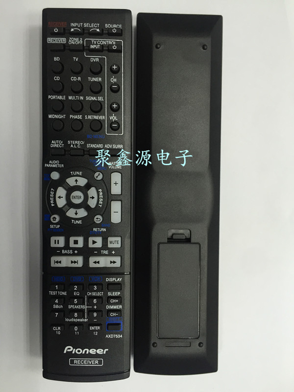 Pioneer Home Cinema Sound Remote AXD7534 VSX-519V-K -523 819H-K 421522