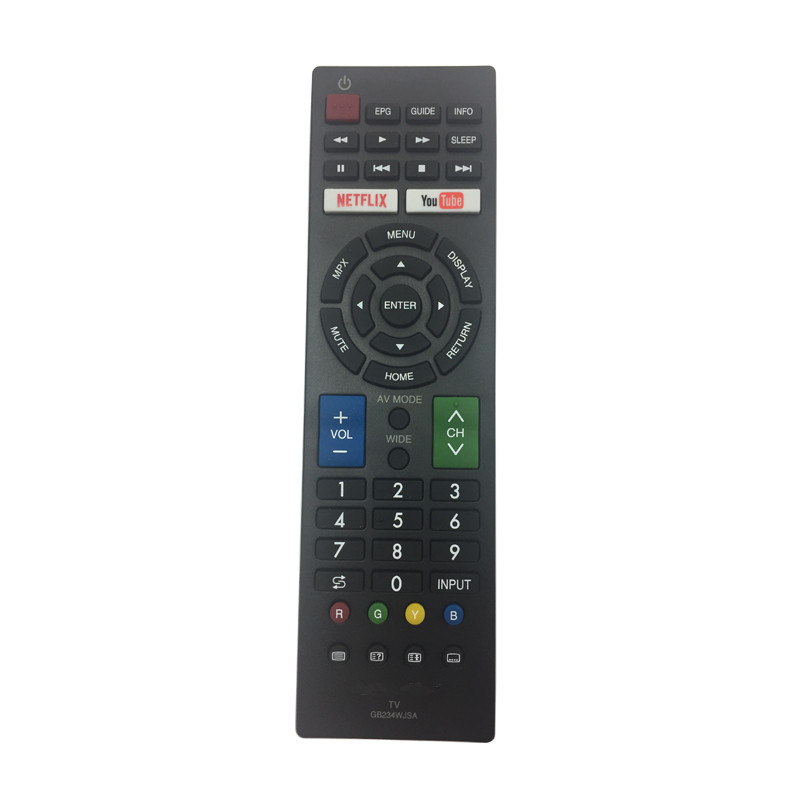 Suitable for Sharp's new Internet LCD TV remote GB234WJSA