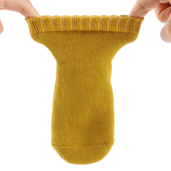 宝宝地板袜儿童防滑袜子秋冬季加厚保暖纯棉男女婴儿早教学步袜子