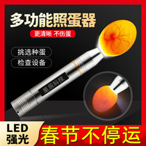 Professional egg lighter for hatching special egg inspection and hatching flashlight rechargeable egg light egg seed inspection cold light hatching