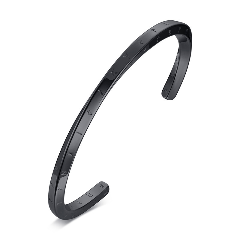 Original Design Viking Mobius Open-Ended Unisex Bracelet Hip-Hop Street Titanium Steel Bracelet Jewelry Original Design Viking Mobius Open-Ended Unisex Bracelet Hip-Hop Street Titanium Steel Bracelet Jewelry