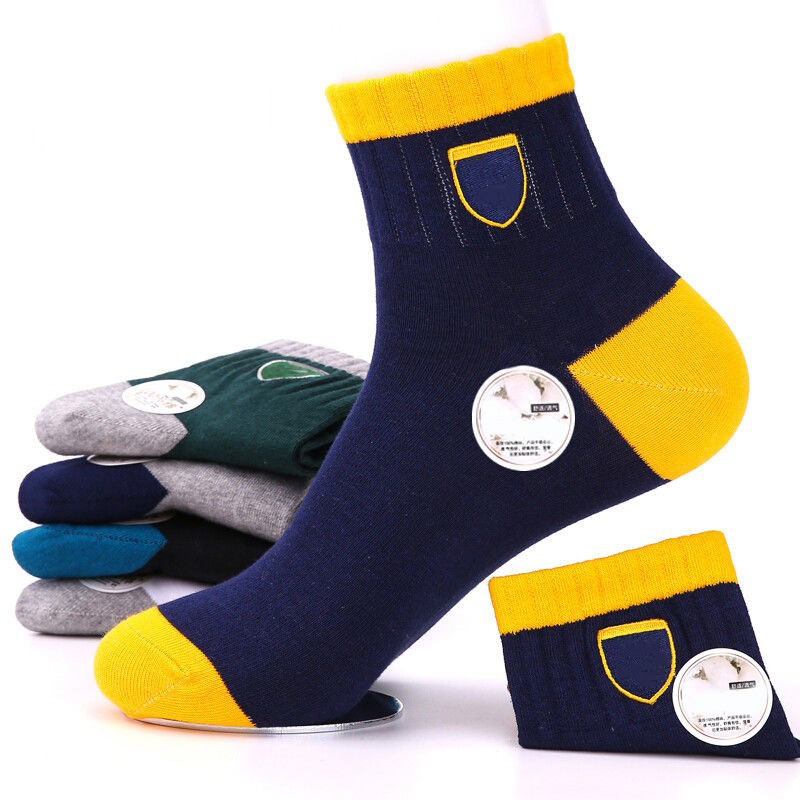 6 pairs of socks men's cotton fall/winter cotton mid-tube men's socks sport socks socks socks cotton socks