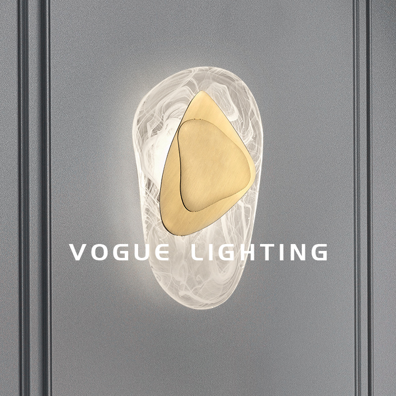 New Chinese wall lamp bedroom aisle decorated minimalist cloud wall lamp wall shape lamp