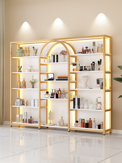 商用展示柜鞋架产品美容院展示架货架盲盒收纳甲油胶置物架理发店