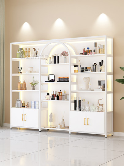 商用展示柜鞋架产品美容院展示架货架盲盒收纳甲油胶置物架理发店