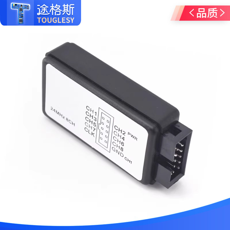 USB Logic Analyzer, Microcontroller Arm Fpga Debugging Tool, 24m Sampling, 8-Channel USB