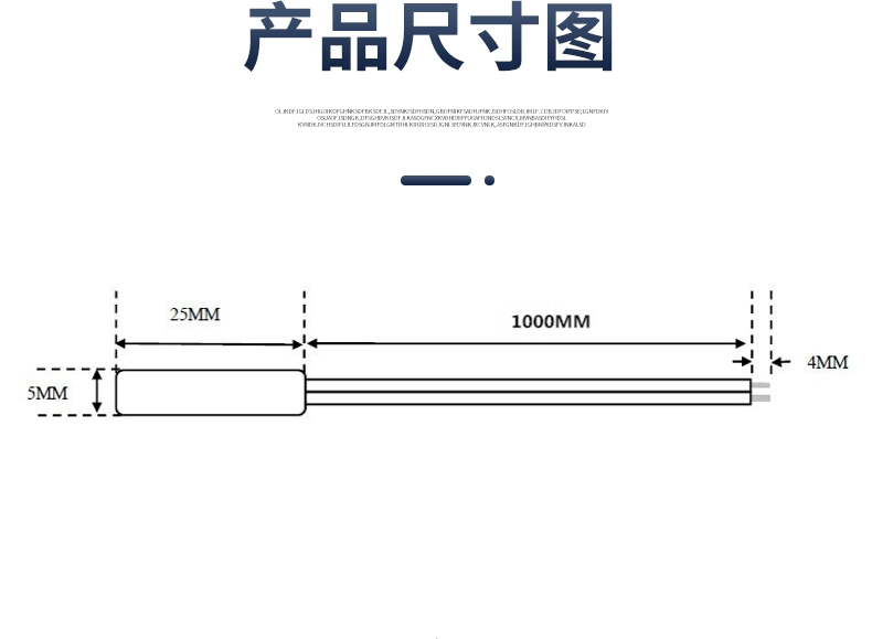 nguyên lý cảm biến nhiệt độ Cảm biến nhiệt độ NTC loại chống nước 3470 điều hòa không khí tủ lạnh cảm biến nhiệt độ 5K10K50K100K đầu dò B3950 bộ cảm biến nhiệt độ sensor cảm biến nhiệt độ