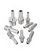 304 stainless steel M outer silk pagoda NPT hexagonal leather pagoda ZG/G outer silk hose transformer pagoda joint