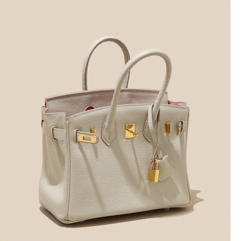 Italian Maxqueen Simple Style First-Layer Cowhide Bag for Women Bo Gold Bag Genuine Leather Large-Capacity Shoulder Handbag Italian Maxqueen Simple Style First-Layer Cowhide Bag for Women Bo Gold Bag Genuine Leather Large-Capacity Shoulder Handbag
