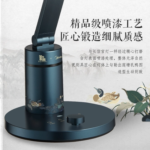 Светодиодная настольная лампа для рабочего стола для спальни, защита глаз