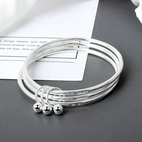 Аксессуар для влюбленных, подарочная коробка, серебряный серебряный браслет, цепочка, подарок на день рождения