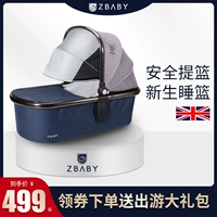 ZBABY Детская хваталка, портативная корзина для новорожденных, безопасная колыбель для выхода на улицу