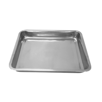 Stainless steel oil pan for 12-layer dryer for food baking tools oven grill pan oil pan
