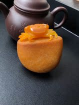 Longling natural yellow dragon jade seed material Bafang Lai Cai pendant Hand play bracelet ornaments Hand handle parts Mang City Jewelry Chamber of Commerce