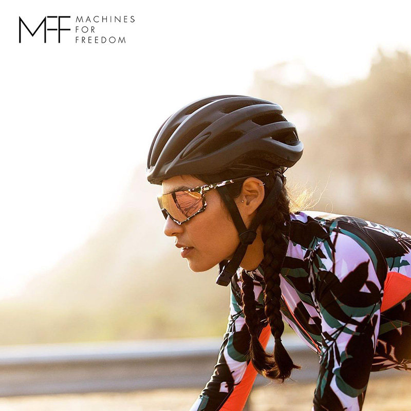 MFF SUMMERWEIGHT PALMERA Ladies Spring, Summer, Fall/Winter Long Sleeves Sunscreen Breathable Cycling Suit Top