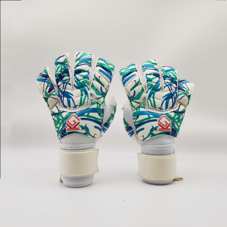 No. 9 goalkeeper *GENEKICK set sail three graphite latex children and adults wear-resistant professional goalkeeper gloves