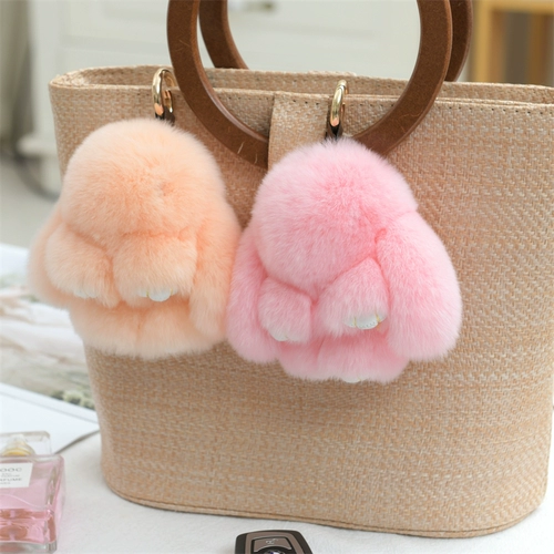 Оригинальный маленький кролик, подвеска, украшение на сумку, милый брелок, плюшевая кукла