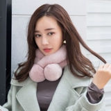 Удерживающий тепло шарф, универсальный бархатный двусторонний воротник, шарф-платок, увеличенная толщина