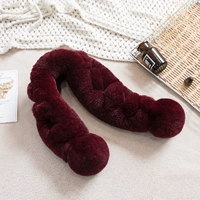 Винный красный двойной мяч