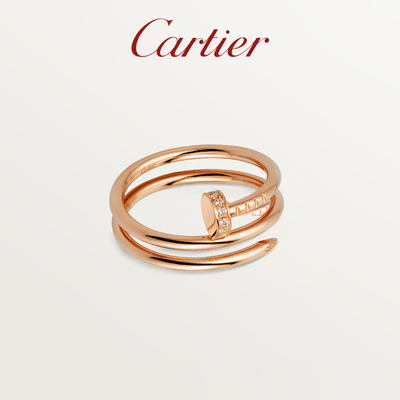 Cartier Флагманский магазин Cartier Juste un Clou, кольцо из розового золота, белого золота с бриллиантом