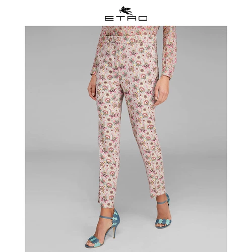 [Hui] etro ai chuo/2020 весна и лето новые женские брюки Paisley Pisley Pisri