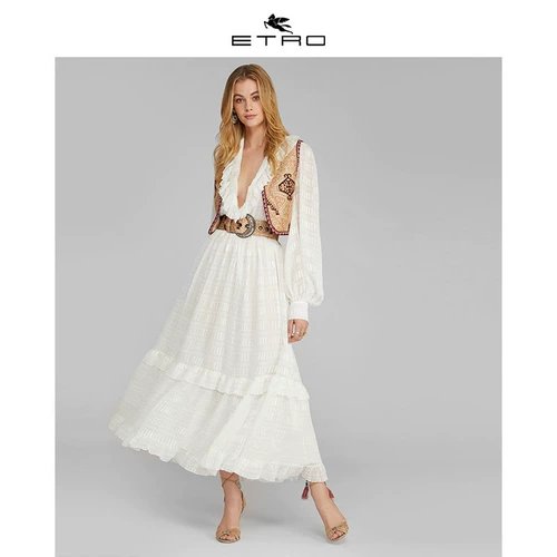 [Hui] Etro Ai Chuo/2020 Spring и Summer New/Big Show, Big Short Flow Short Fashion Vest