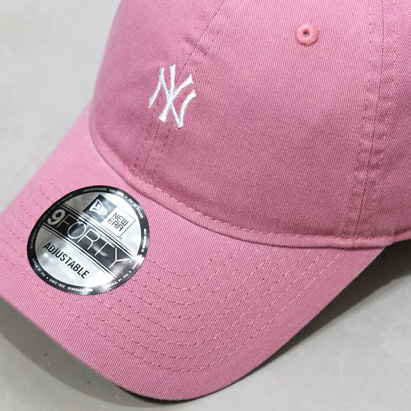 Южная Корея Ню Яха Новости Бейсболка MLB Муши Шапка 940 Yankee Команда мягкая верхушка маленькая этикетка ny вишня розовый