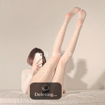 Small dirty female aurora high density oily bright wave stockings female silky tight sexy open crotch sexy temptation