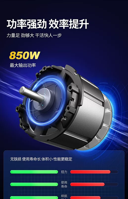 Dongcheng 20v không chổi than Lithium Diamond Strike Khoan điện tích đa chức năng Vít Dao Dongcheng DCJZ03-13 máy khoan tường