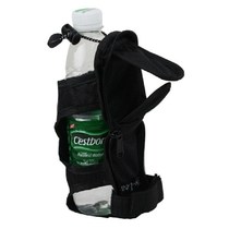 Outdoor folding water bottle bag mineral water bottle hanging bag waist hanging running water cup bag insulated cup cover umbrella backpack external hanging bag