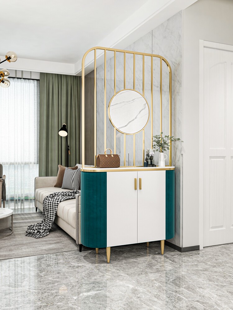 Living room porch partition cabinet simple modern entrance screen porch cabinet shoe cabinet integrated entrance hall cabinet light luxury