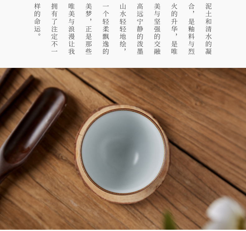 Shot incarnate the jingdezhen ceramic cup your up hand - made orchid kung fu tea set sample tea cup cup single CPU slicing can be a master