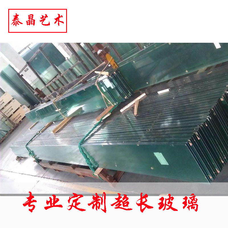 SGP laminated rubber layer oversized plate size 3 3X11 meters super-long wide clamping rubber hollow LOW-E partition tempered glass