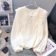 Lace Base Shirt for Women, New Spring and Autumn Style, Fashionable and Trendy, Stylish Inner Wear with a Unique Design, Chiffon Doll Collar Blouse Top