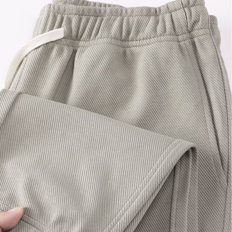 Spring and Autumn Style 420g Heavy Twill Jogger Sweatpants, American-Style Loose Casual Sports Pants, Unisex