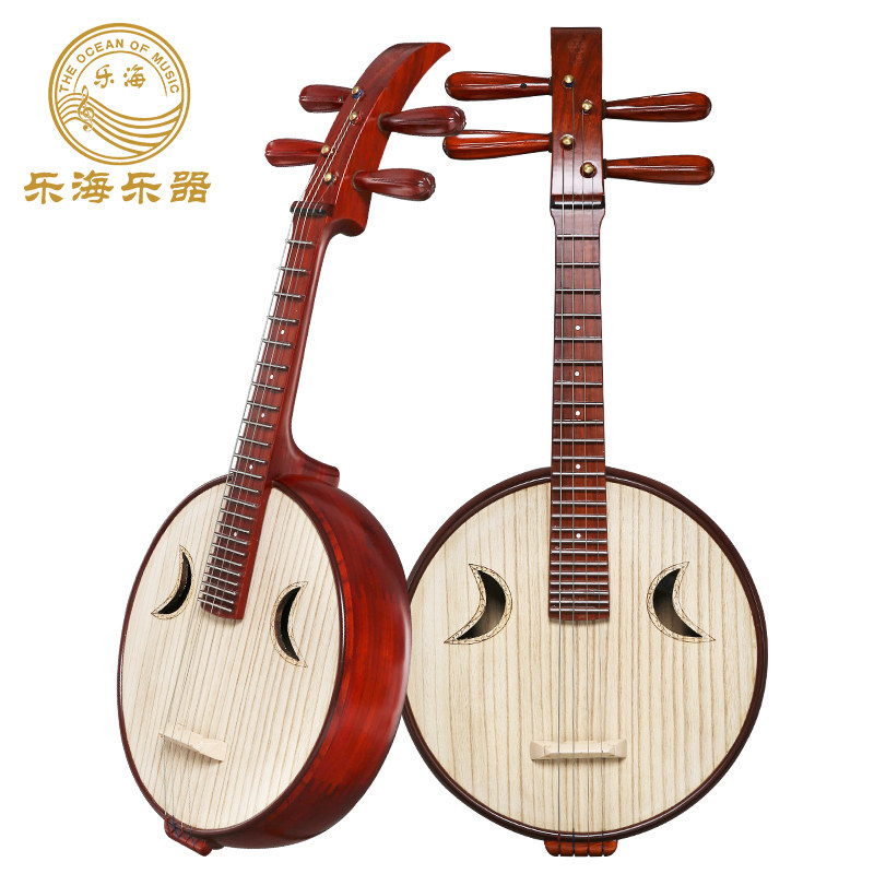 Lehai Xiao Ruan musical instrument Xu Yang brand Ruan steel products African rosewood material Han Dynasty official hat headdress 502Z
