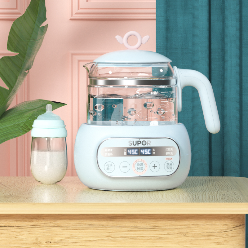 Suber constant temperature kettle multi-function milk dispenser baby intelligent automatic milk powder warm milk warmer insulation